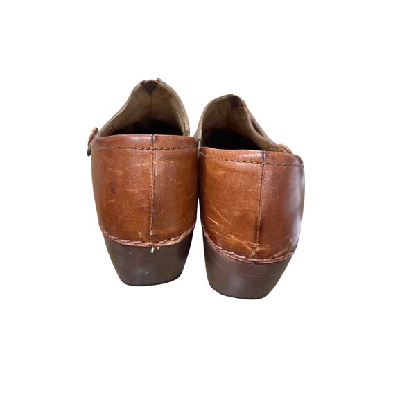 Dansko Womens Brown Leather Mules Clogs Nursing Shoes Size 39/8 SKU 9332 - Picture 12 of 16